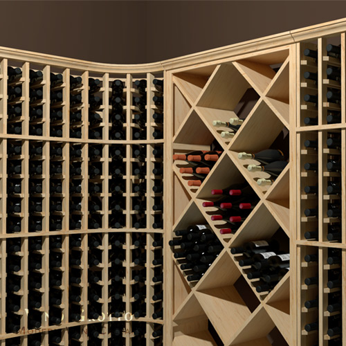 High Capacity Wine Collector Wine Cellar