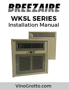 Breezaire WKSL 4000 - Split Cooling System - Vino Grotto