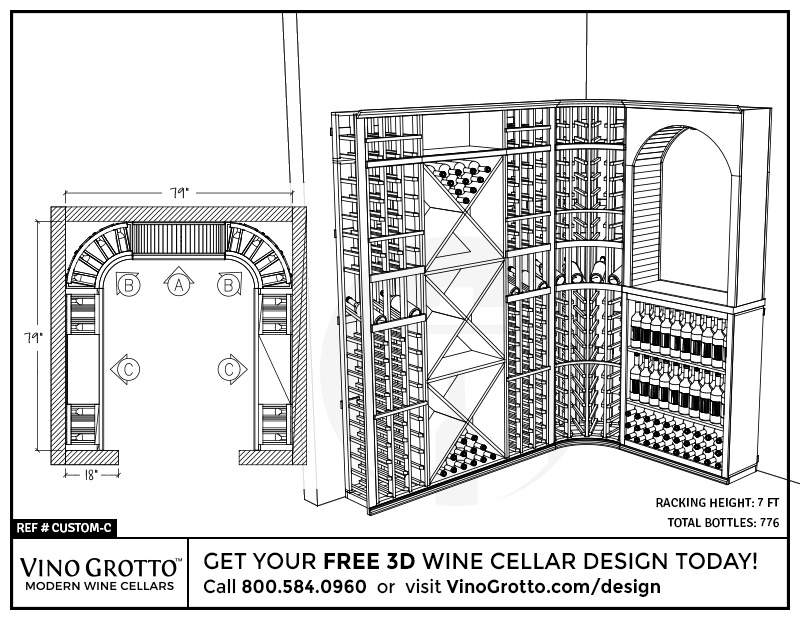 Custom Wine Cellar Design