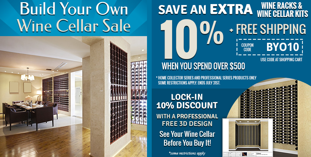 Vino Grotto Specials and Promotions Wine Racks For Sale