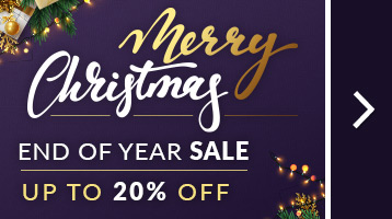 Merry Xmas Sale! Save up to 20% + Free Shipping