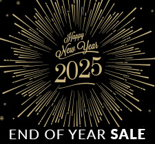 Happy New Year Sale! Save up to 20% + Free Shipping