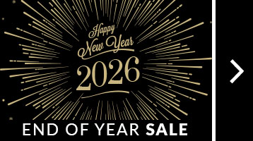 New Year Sale! Save up to 20% + Free Shipping