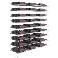 Evolution Wine Tower Extension Rack – Base Rack – 81 Bottles - Chrome