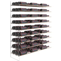 Evolution Wine Tower Extension Rack – Base Rack – 81 Bottles - Golden-Bronze