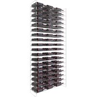 Evolution Wine Tower - 8FT - 162 Bottles - Chrome Showcase