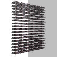 Evolution Wine Tower Extension Rack - 8FT - 162 Bottles - Chrome Showcase