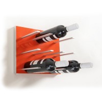 STACT Wine Rack - Electric Orange
