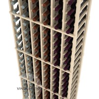 Professional Series - 6 Foot - 6 Column Cellar Rack - Pine