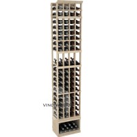 Professional Series - 8 Foot - 4 Column Display Rack - Pine Showcase