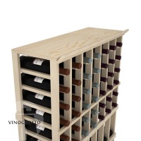 Professional Series - 7 Column Top Shelf - Pine