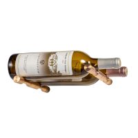 Vino Pins Double Bottle - Golden-Bronze