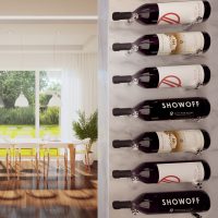 Vino Pin Single Bottle Lifestyle - Milled-Aluminum