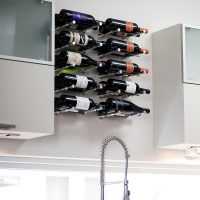 Vino Pin Single Bottle - Milled-Aluminum