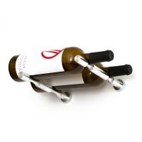 Vino Pins Double Bottle - Milled-Aluminum Showcase