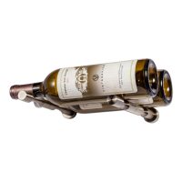 Vino Pins Double Bottle - Gunmetal Showcase