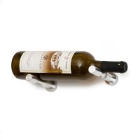 Vino Pin Single Bottle - Milled-Aluminum Showcase