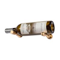 Vino Pin Single Bottle - Golden-Bronze Showcase