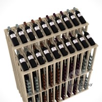 \Retail Value Series - 220 Bottle Half Aisle Commercial Display - Pine