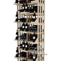 Retail Value Series - 208 Bottle Retail Wall Display - Pine