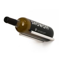 Vino Rails Wine Rack Single Bottle - Milled-Aluminum