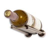Vino Rails Wine Rack Single Bottle - Gunmetal Showcase