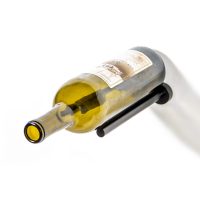 Vino Rails Wine Rack Single Bottle - Matte-Black