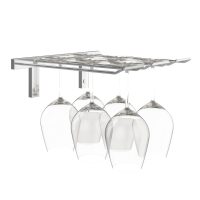 Vintage View SR Stemware Rack - Chrome-Luxe Showcase