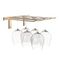 Vintage View SR Stemware Rack - Golden-Bronze-Luxe Showcase