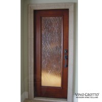 The Barolo Wine Cellar Door with Full-Length Glass