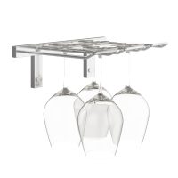 Vintage View SR2D Stemware Rack - Chrome-Luxe Showcase