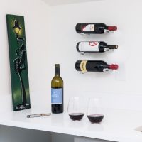 Vino Pins Lifestyle Bar Wine Rack - Clear-Acrylic