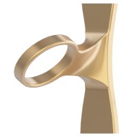 Helix Single Bottle - Left Facing - Golden Bronze