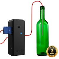 Temp Stick WiFi Temperature and Humidity Monitor with Wine Bottle Probe - Black